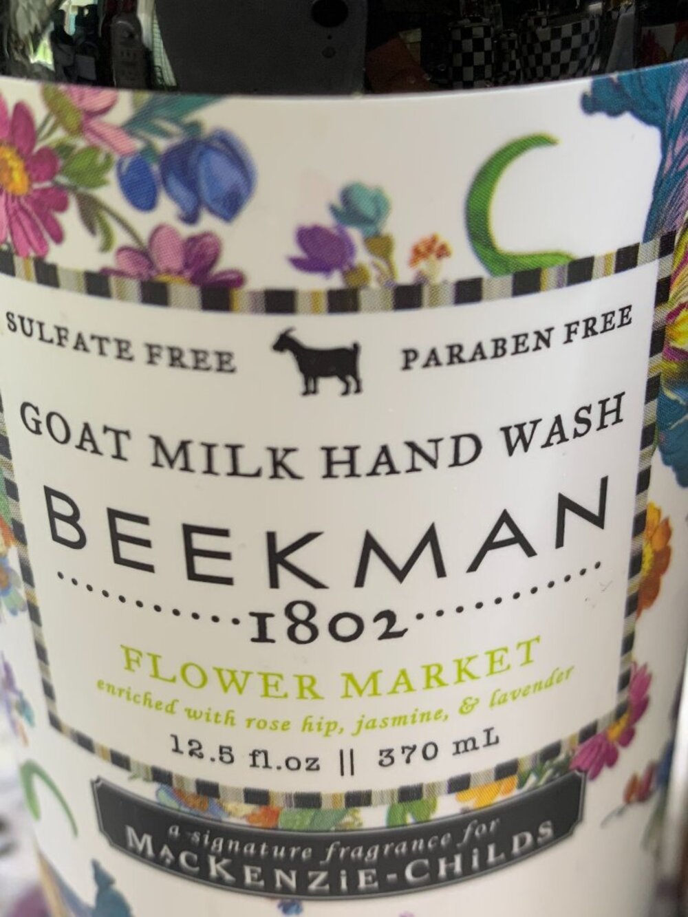 Beekman 1802 Mackenzie-Childs Duo Goat Milk Hand Wash & Lotion NWT - Picture 4 of 5